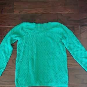 Croft and Barrow boat neck sweater medium